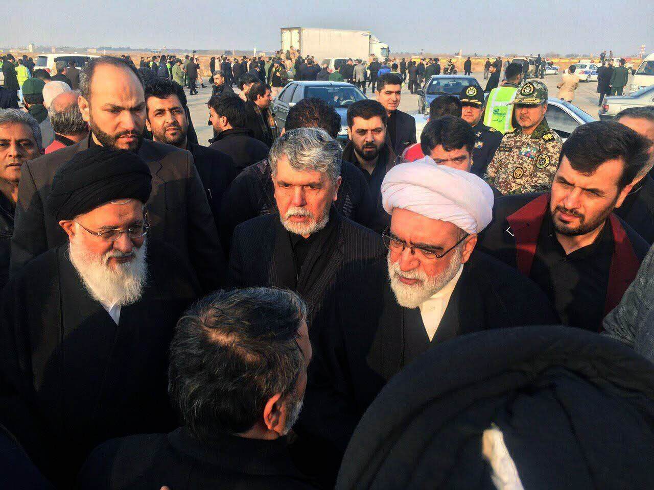 حضور صالحی در مشهد به عنوان نماینده هیات دولت در مراسم تشییع سردار سلیمانی