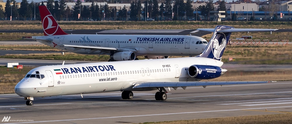 هواپیمای پرواز تهران – استانبول در فرودگاه مهرآباد سالم به زمین نشست