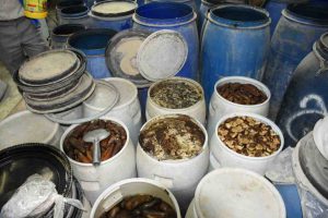 معدوم سازی بیش از ۲۰ تُن انواع ترشی در شهرستان زرقان