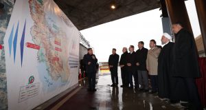 بهره برداری رسمی از منطقه یک آزادراه تهران-شمال با دستور رئیس جمهور