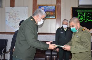 تقدیر فرمانده انتظامی استان فارس از کاربر پلیس ۱۱۰