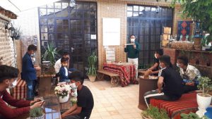 آموزش هنر خاتم کاری، برای کودکان محله های کم برخوردار شیراز