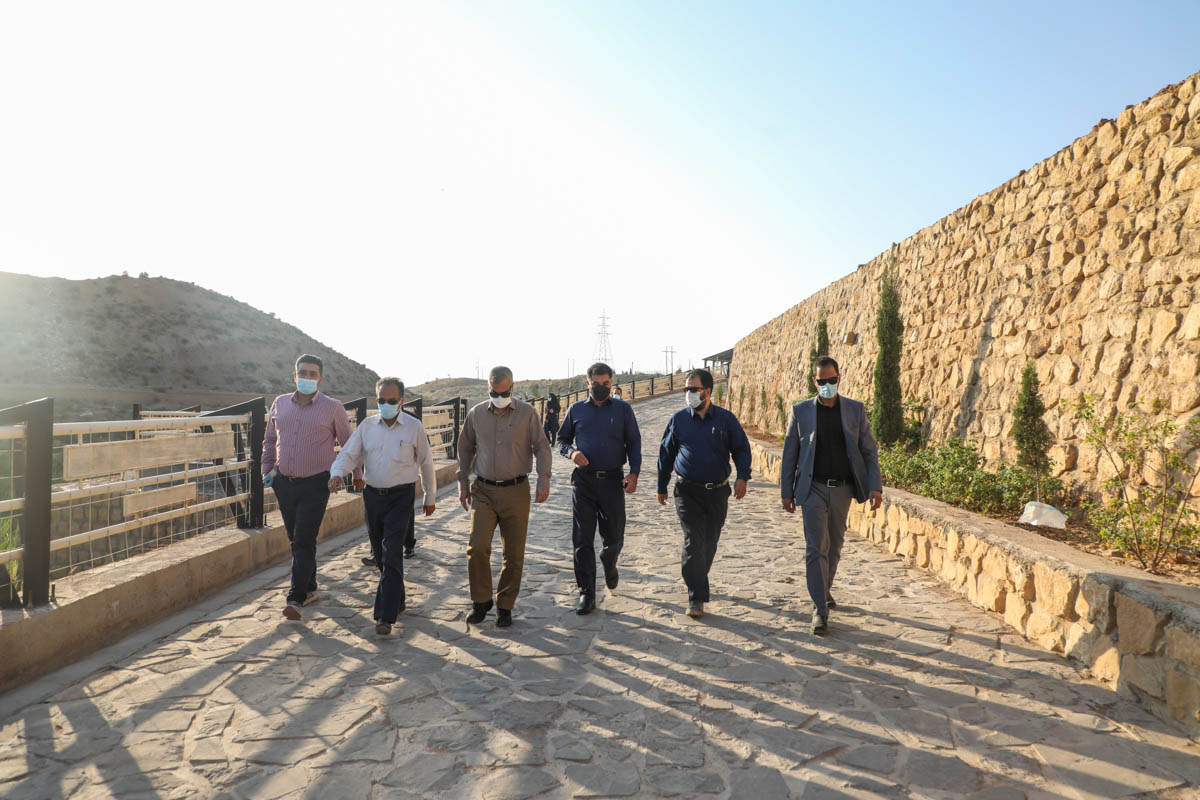 بازدید سرپرست شهرداری شیراز از پروژه های در حال اجرا