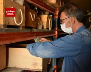 ساماندهی سفالینه ها و ایجاد بانک اطلاعاتی سفال در تخت جمشید