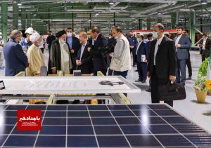 بزرگترین خط تولید پنل‌های خورشیدی کشور در خمین افتتاح شد
