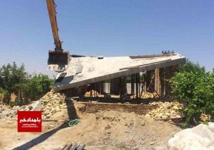 تخریب ۳۵ فقره ساخت و ساز غیرمجاز در بیضاء