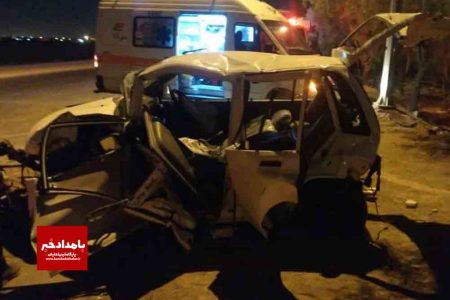 حادثه رانندگی در کمربندی سلطان آباد
