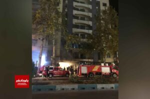 شکیل پرونده قضایی برای آتش سوزی در آپارتمان پنج طبقه