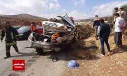 حادثه رانندگی با دو فوتی در جاده شیراز کازرون