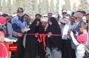 فاز اول محور گردشگری و فضای شهری حاج عزت‌ا… فهندژ سعدی به بهره‌برداری رسید