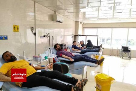 اهدای ۳۷۰ واحد خونی در پویش نذر خون همگانی هیات ورزش های همگانی استان فارس