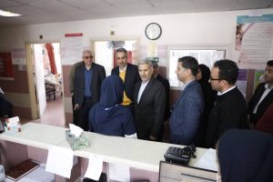 بازدید رئیس دانشگاه علوم پزشکی شیراز، از پروژه های عمرانی بیمارستان نمازی