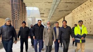 بازدید سرزده مدیریت شهری کلانشهر شیراز از ابرپروژه زیر گذر گویم